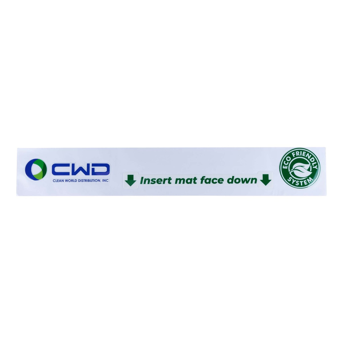 front view of Mat Washer decal